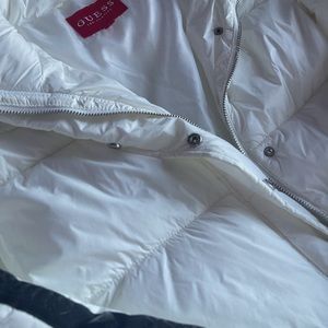 Guess Winter Puffer Jacket in White